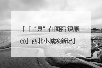 「“县”在图强·镇原①」西北小城焕新记