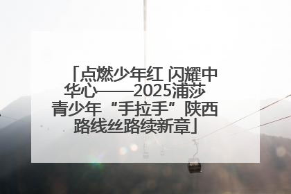 点燃少年红 闪耀中华心——2025浦莎青少年“手拉手”陕西路线丝路续新章