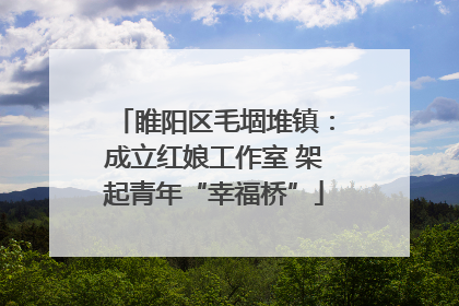 睢阳区毛堌堆镇：成立红娘工作室 架起青年“幸福桥”