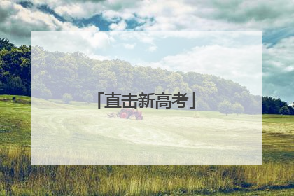 直击新高考