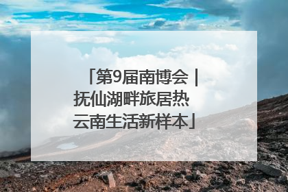 第9届南博会｜抚仙湖畔旅居热 云南生活新样本