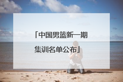 中国男篮新一期集训名单公布