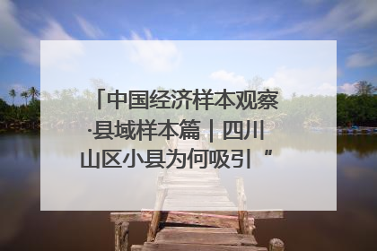 中国经济样本观察·县域样本篇｜四川山区小县为何吸引“村播”扎堆？