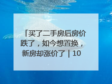 买了二手房后房价跌了，如今想置换，新房却涨价了｜100个买房故事