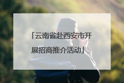 云南省赴西安市开展招商推介活动