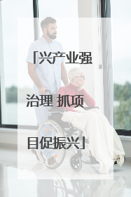 兴产业强治理 抓项目促振兴