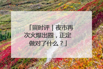 冀时评｜夜市再次火爆出圈，正定做对了什么？
