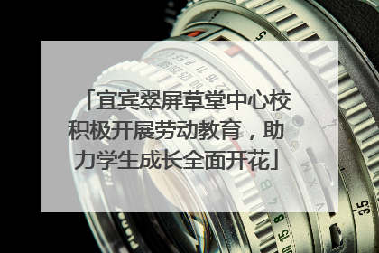 宜宾翠屏草堂中心校积极开展劳动教育，助力学生成长全面开花
