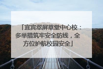 宜宾翠屏草堂中心校：多举措筑牢安全防线，全方位护航校园安全