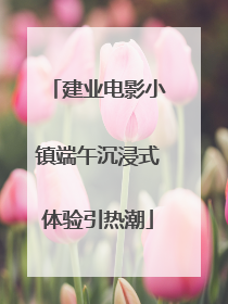 建业电影小镇端午沉浸式体验引热潮