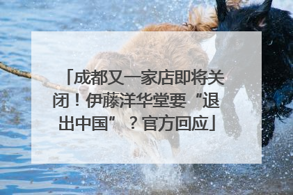 成都又一家店即将关闭！伊藤洋华堂要“退出中国”？官方回应