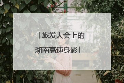 旅发大会上的湖南高速身影