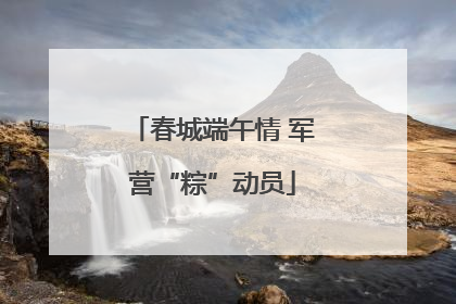 春城端午情 军营“粽”动员