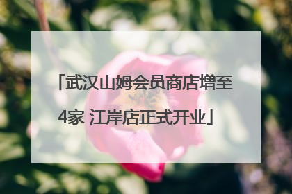 武汉山姆会员商店增至4家 江岸店正式开业