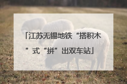 江苏无锡地铁“搭积木”式“拼”出双车站