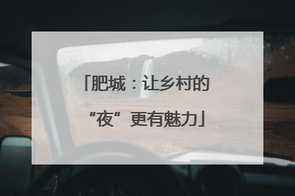 肥城：让乡村的“夜”更有魅力