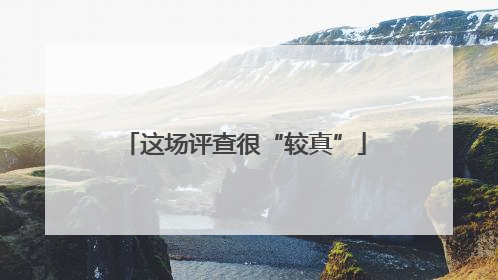 这场评查很“较真”