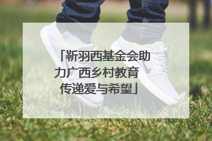 靳羽西基金会助力广西乡村教育 传递爱与希望
