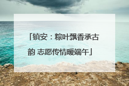 镇安：粽叶飘香承古韵 志愿传情暖端午