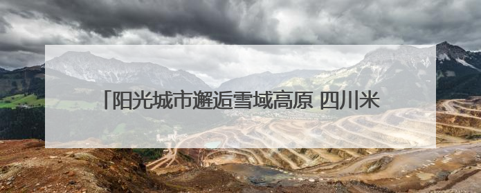 阳光城市邂逅雪域高原 四川米易县城市推介活动即将走进西藏
