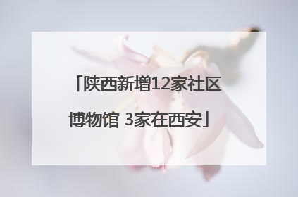 陕西新增12家社区博物馆 3家在西安