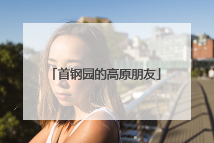 首钢园的高原朋友