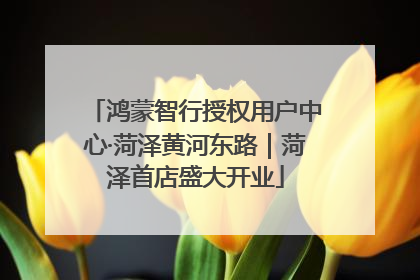 鸿蒙智行授权用户中心·菏泽黄河东路｜菏泽首店盛大开业