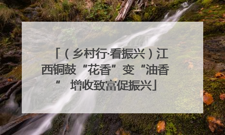 （乡村行·看振兴）江西铜鼓“花香”变“油香” 增收致富促振兴