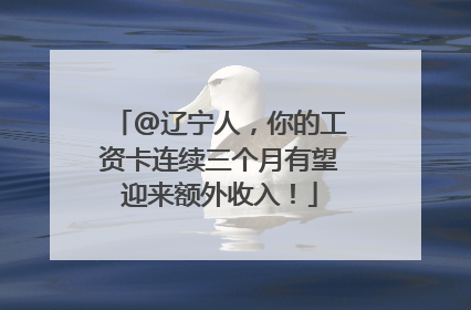 @辽宁人，你的工资卡连续三个月有望迎来额外收入！
