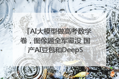 AI大模型做高考数学卷，图像题全军覆没 国产AI豆包和DeepSeek均得分144