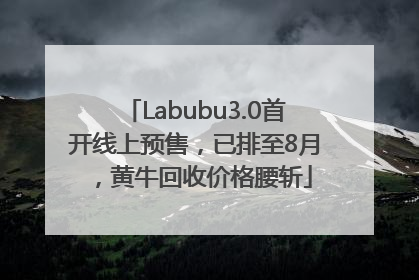 Labubu3.0首开线上预售，已排至8月，黄牛回收价格腰斩
